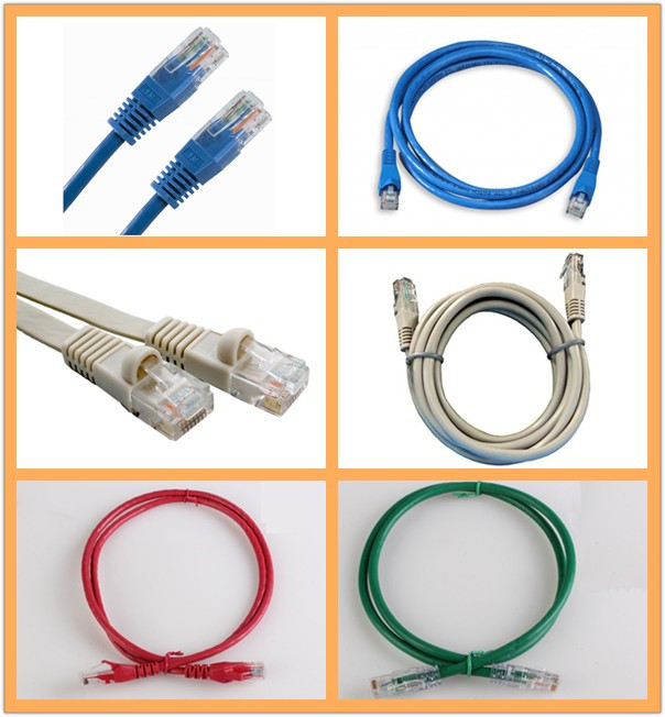 座礁させたコンダクターのための固体裸の銅 UTP Cat6 LAN ネットワーク ケーブル