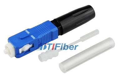 青いFTTH SC/UPCの速いスプライスの繊維光学のコネクター/光ファイバーのコネクター