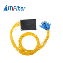 FTTXシステム繊維光学可聴周波ケーブルのディバイダーSC/UPC 1x32小型PLCのカプラー