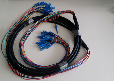 GYTA 繊維ケーブルが付いている屋外の単一モード/多重モードの光ファイバーのパッチ・コード