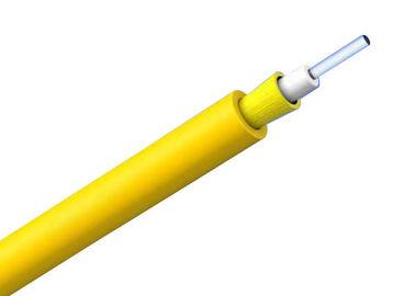 黄色い電気通信網のための単信屋内光ファイバ ケーブル