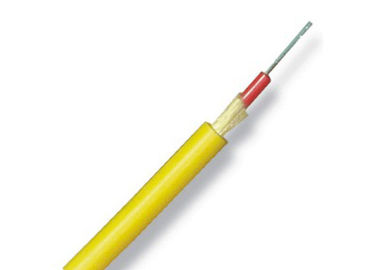 黄色い電気通信網のための単信屋内光ファイバ ケーブル