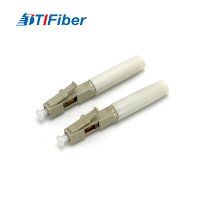 FTTHの解決のための多重モードLC UPC繊維の速いコネクターのプラスチック速いコネクター
