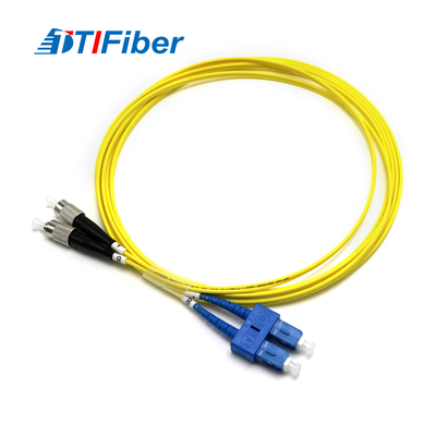 FC / UPC -SC/UPC光ファイバーパッチコードSMシングルモードシンプレックスデュプレックスLSZH光ファイバージャンパー