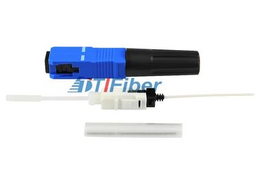 青いFTTH SC/UPCの速いスプライスの繊維光学のコネクター/光ファイバーのコネクター