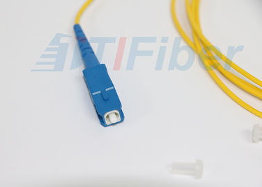 FTTHネットワーク2.0mm SC/APCのための単モード単信LSZH繊維光学のパッチ・コード
