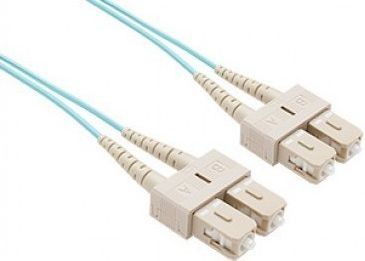 SC APC - SC APC光ファイバー ネットワークのパッチ・コード、オレンジ白い黒