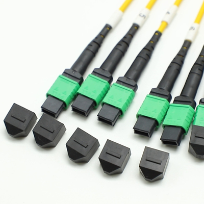 144F MTP MPO Fanout Cable SMG657A1 MPO APCからMPO APC ブレイクアウト 光ファイバーパッチコード