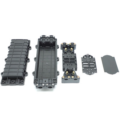 工場価格 光ファイバーボックス 12 24 36 コア 2 入力 2 出力 光ファイバースプライス閉塞