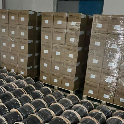 屋外室内 FTTH GJYXCH ドロップケーブル G657A G652D 1 2 コアファイバーホームファイバー 1km 2km ファイバーオプティックケーブル