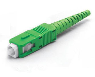 複式アパートの繊維光学のコネクター、テストのための緑 SC APC 繊維のコネクター