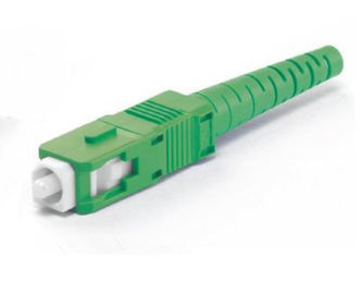 複式アパートの繊維光学のコネクター、テストのための緑 SC APC 繊維のコネクター