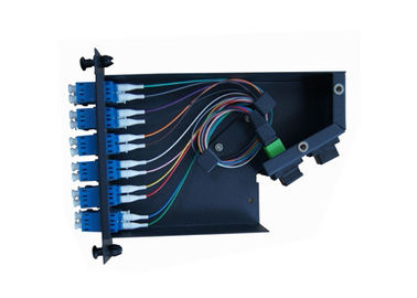 MPO Casstte のための 12pcs LC のコネクター SC の二重 3U MPO パッチ盤
