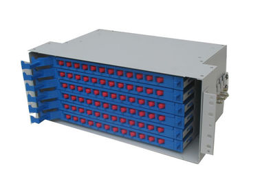 12から96中心ODFの繊維光学の配電箱繊維の接続の配線の単位箱