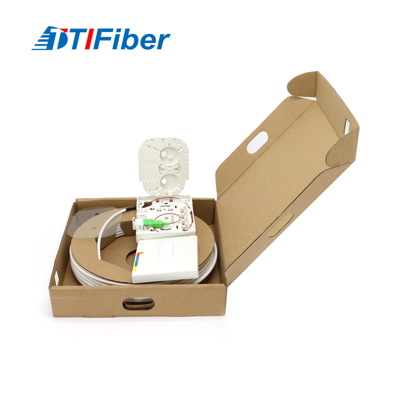 OTOの端子箱との屋内屋外FTTHの単一モードの繊維光学Patchcord